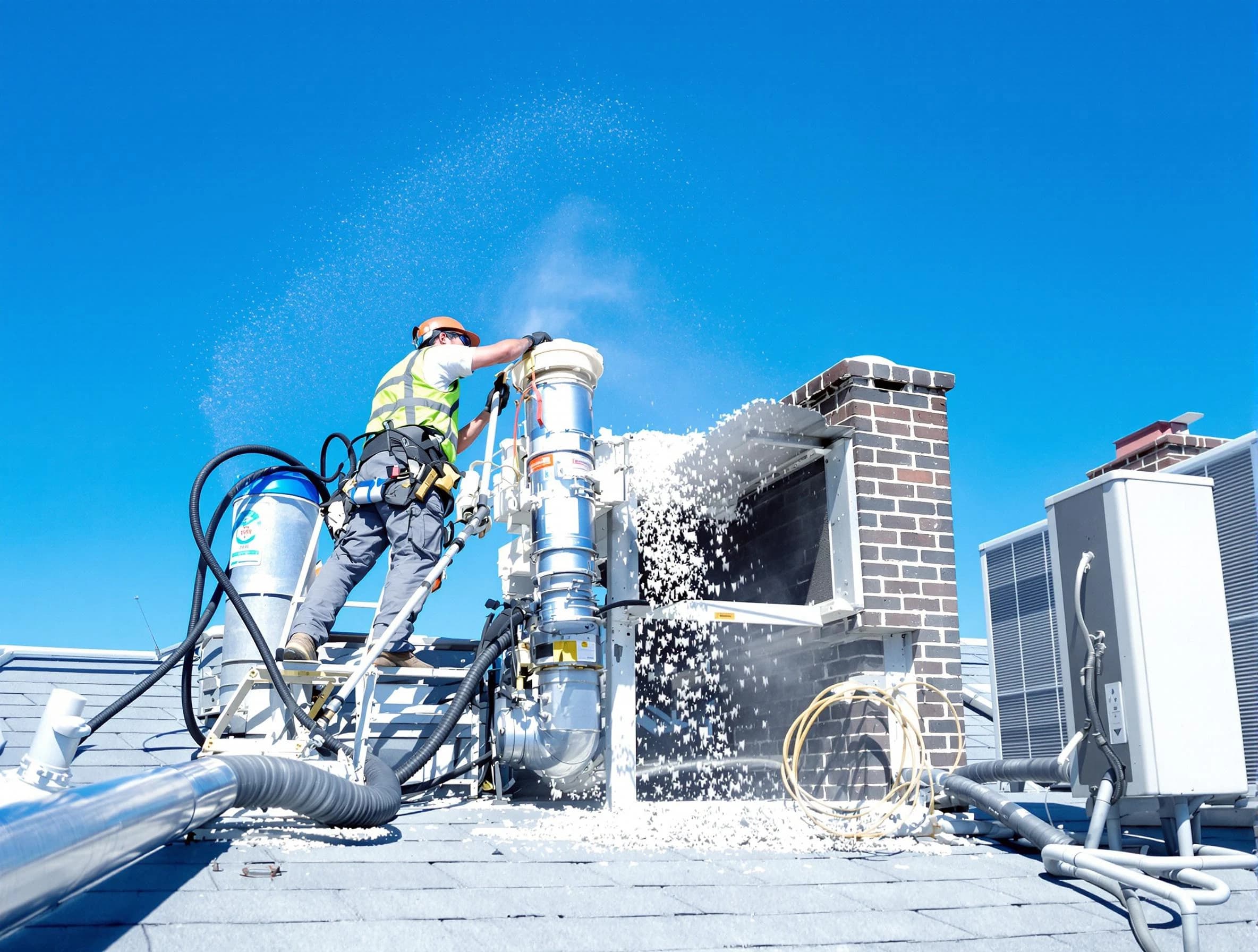 Expert roof dryer vent cleaning by Ross Dryer Vent Cleaning in Ross