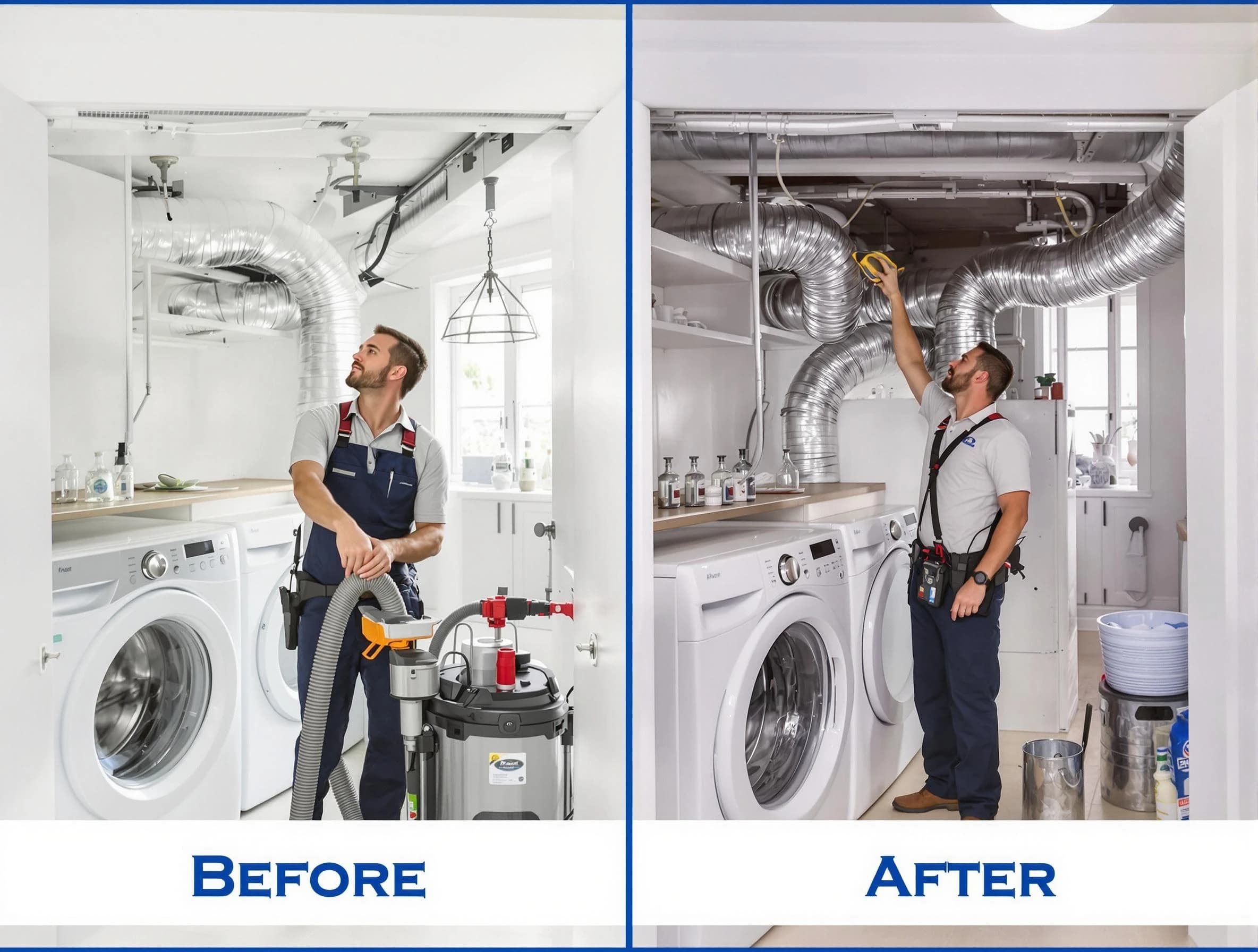 Expert gas dryer vent cleaning by Ross Dryer Vent Cleaning in Ross