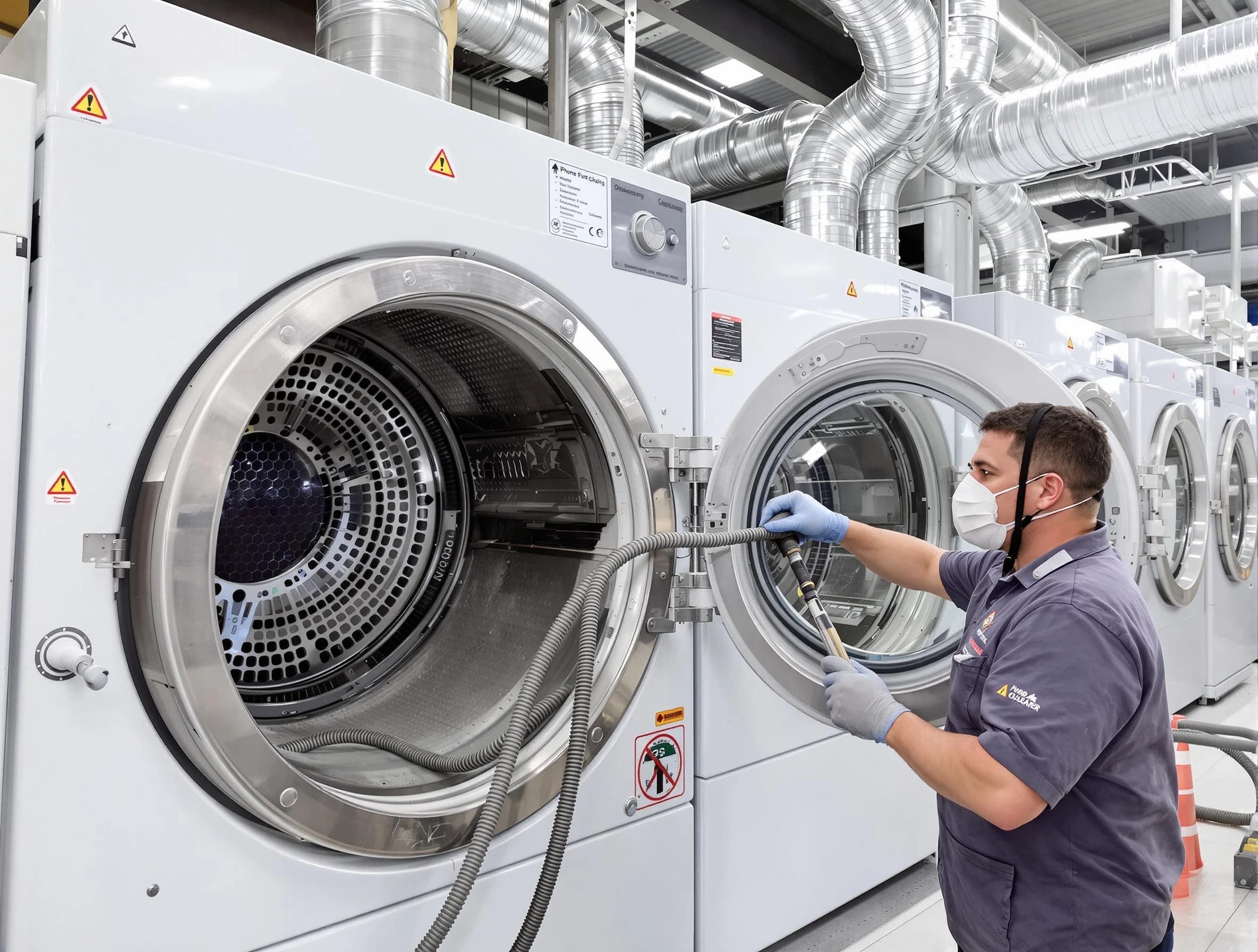 Industrial-grade dryer vent cleaning by Ross Dryer Vent Cleaning in Ross