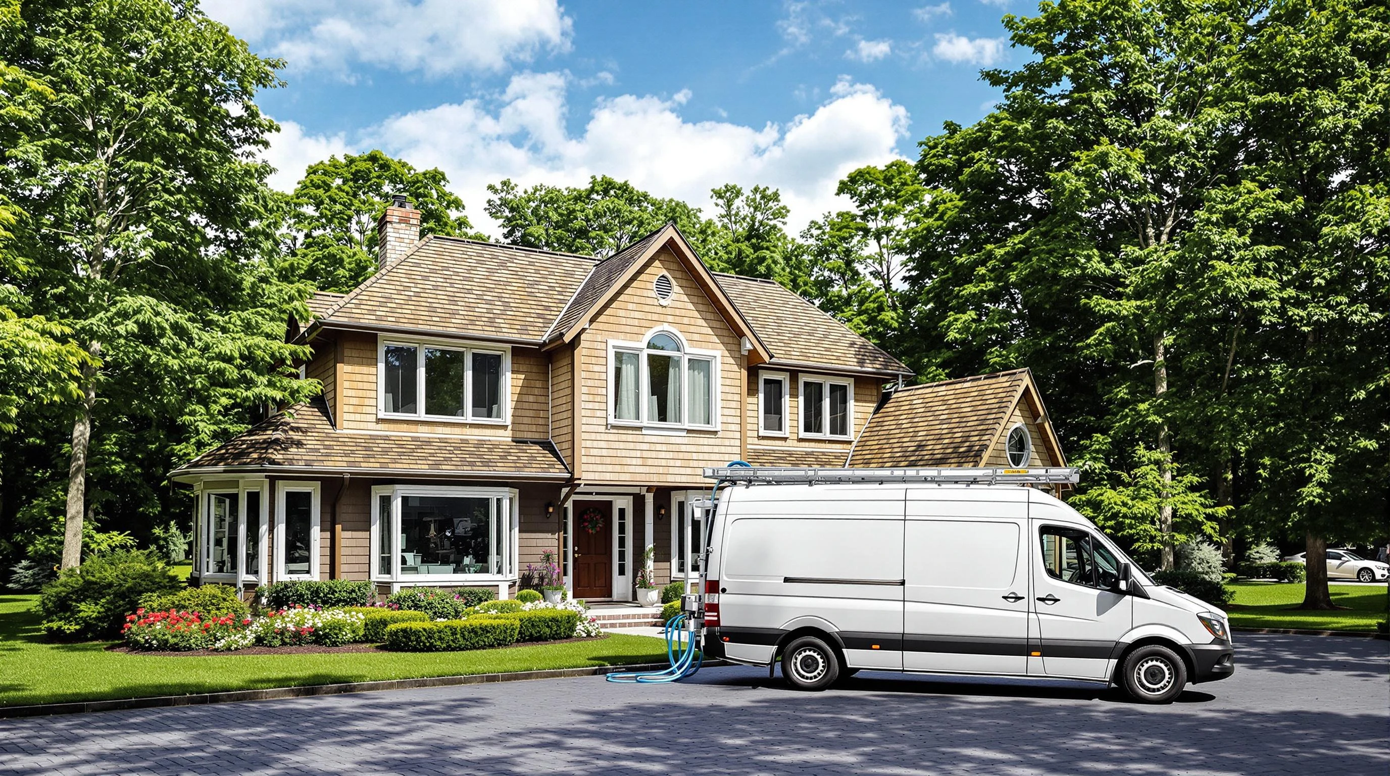 Ross Dryer Vent Cleaning dryer vent cleaning crew working in Shaler, PA