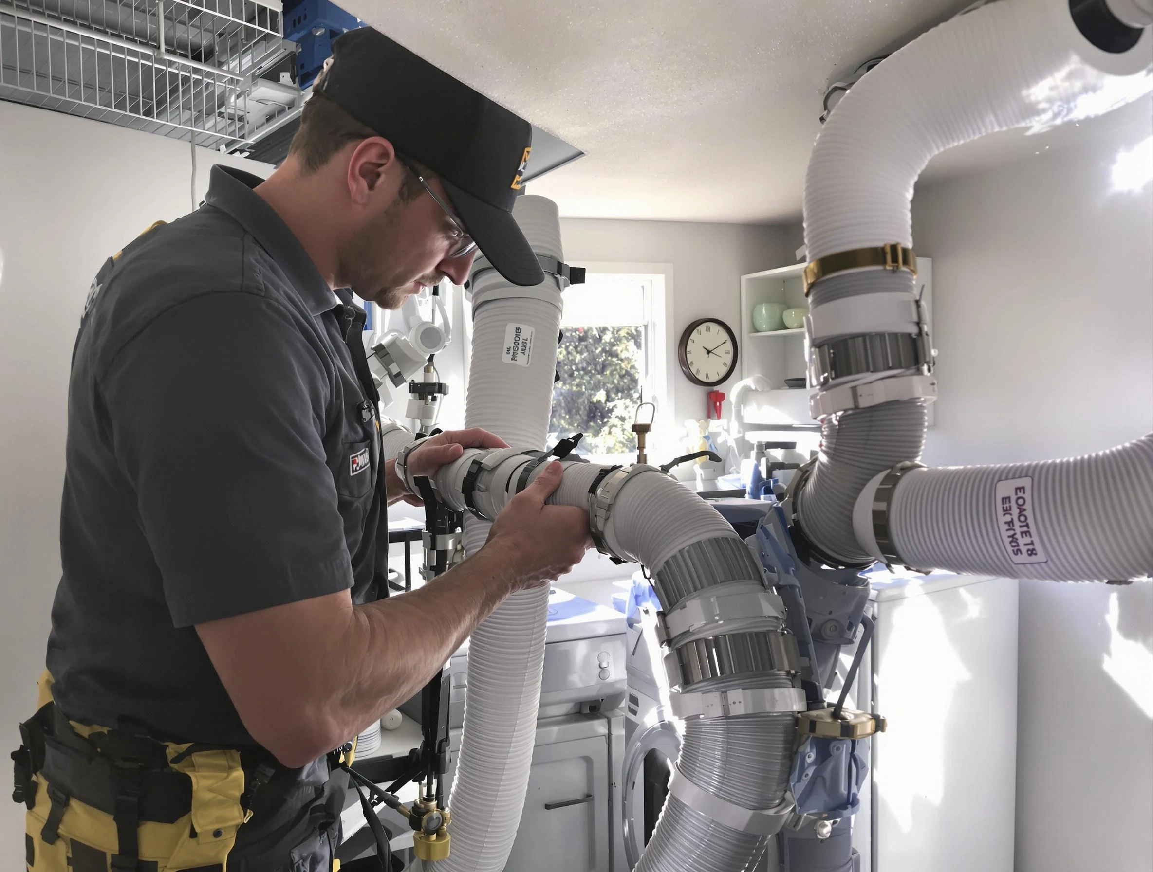 Dryer Vent Hose Installation in Ross