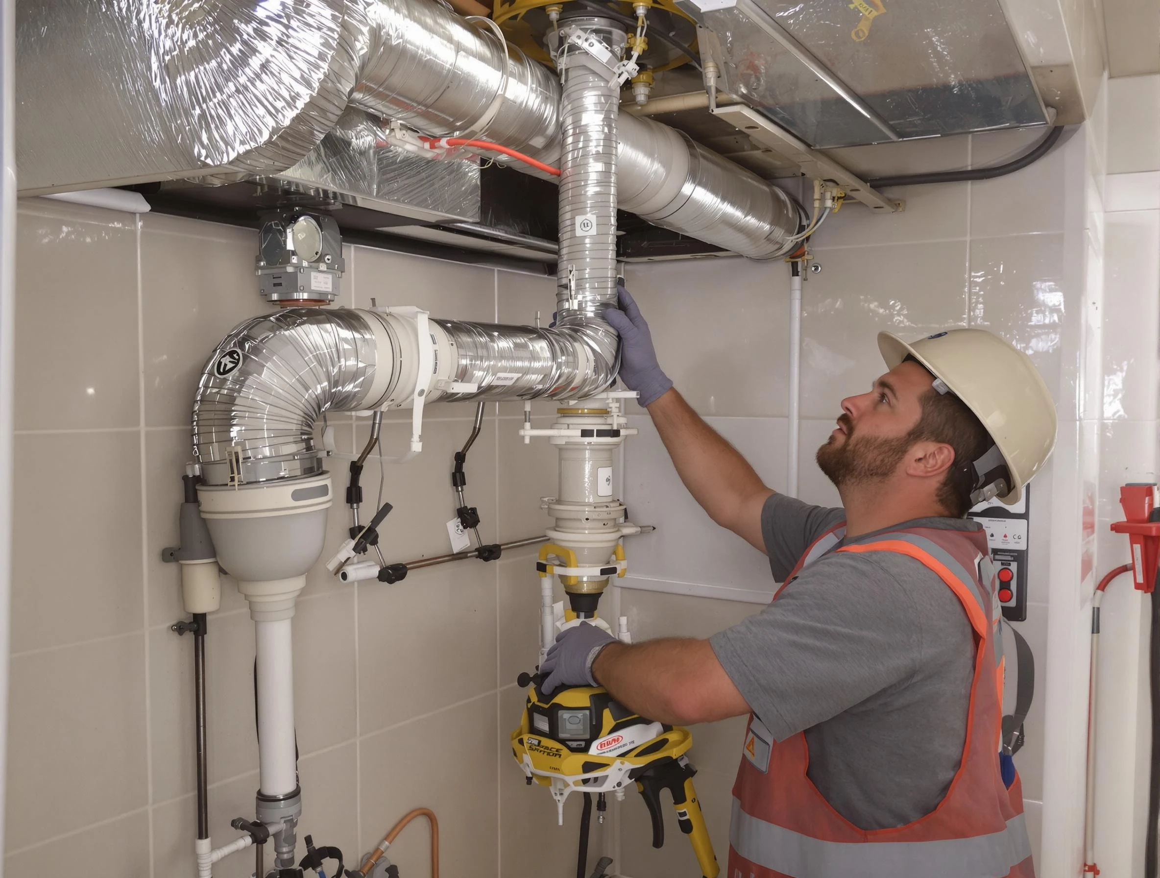 Ross Dryer Vent Cleaning expert performing professional dryer vent repair and installation in Ross
