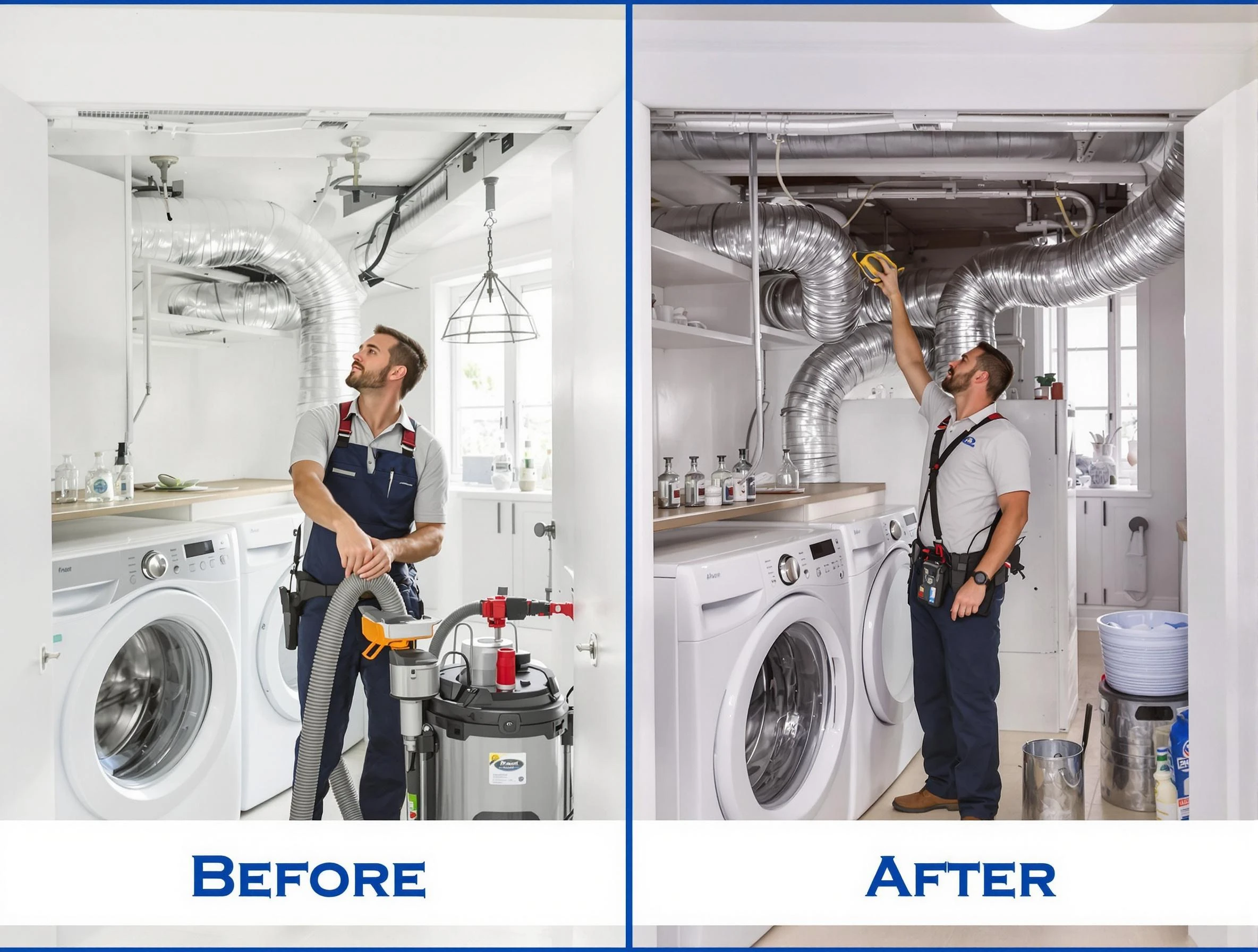 Expert gas dryer vent cleaning by Ross Dryer Vent Cleaning in Ross