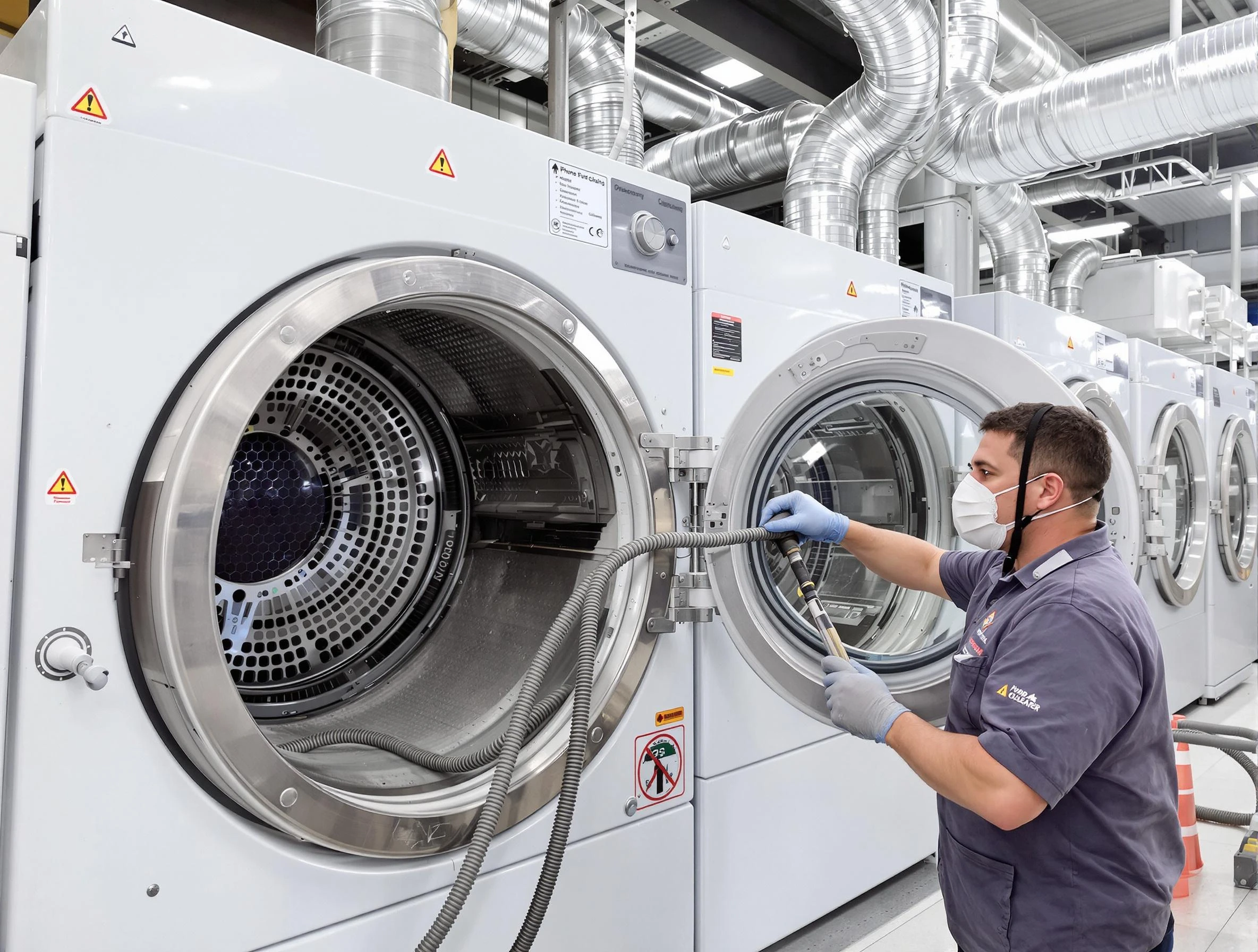 Industrial-grade dryer vent cleaning by Ross Dryer Vent Cleaning in Ross